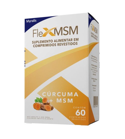 Suplemento Alimentar Flex MSM 60 Comprimidos Suplemento Alimentar Flex MSM 60 Comprimidos