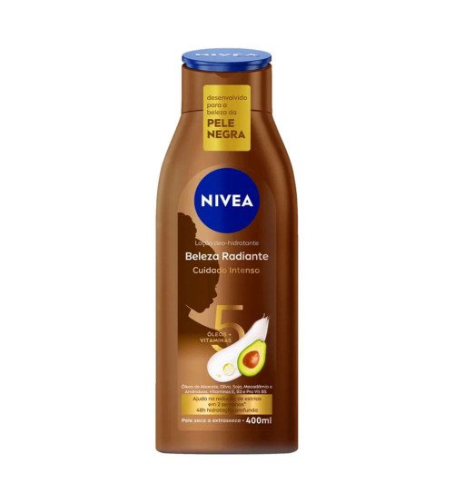 Loção Deo Hidratante Nivea Beleza Radiante Cuidado Intenso 400ml Loção Deo Hidratante Nivea Beleza Radiante Cuidado Intenso 400ml