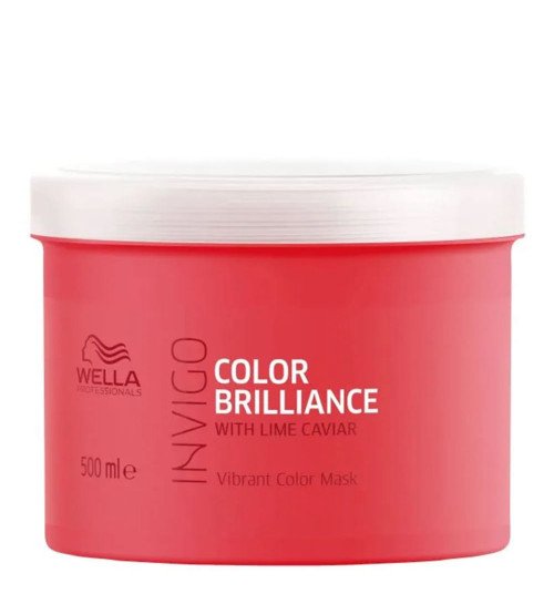 Máscara para Cuidado da Cor Wella Professionals Invigo Color Brilliance 500ml